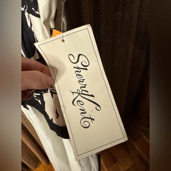 VTG NWT Sherry Kent Peplum Top Dress - Picture 4 of 8